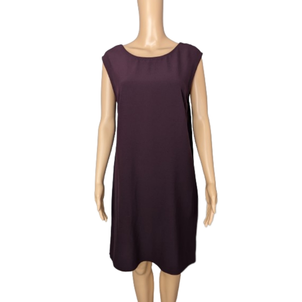 BB Dakota Mattie Sheath Aubergine Dress 8